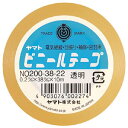 【まとめ買い10個セット品】 ヤマト ヤマトビニールテープ NO200-38-22 透明 1巻【ECJ】
