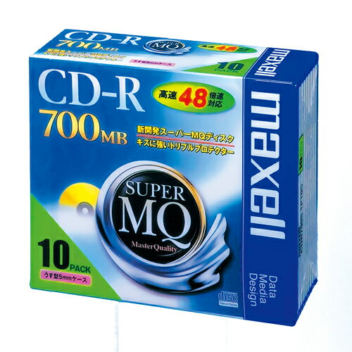【まとめ買い10個セット品】 maxell PC DATA用 CD-R CDR700S.1P10S 10枚【ECJ】