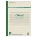 【まとめ買い10個セット品】 日本ノート(アピカ) オフィシャルノート 1A4FE 1冊【ECJ】