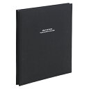 【まとめ買い10個セット品】 ナカバヤシ 100年台紙アルバム アH-LD-191-D ブラック 1冊【ECJ】