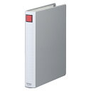【まとめ買い10個セット品】 キングジム キングファイル スーパードッチ〈脱・着〉イージー 2473Aクレ グレー 1冊【ECJ】