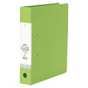 【まとめ買い10個セット品】 リヒトラブ リクエスト・D型リングファイル G2240-6 黄緑 1冊【ECJ】