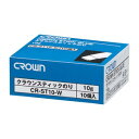 【まとめ買い10個セット品】 クラウン クラウンスティックのり CR-ST10-WX10 10本【ECJ】