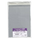 シモジマ Nピュアパック 006798324 100枚【家庭用 事務 梱包 プレゼント バレンタイン ラッピング 仕分け 個包装 テープ付 B5 保管 透明】【...