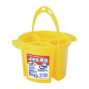 【まとめ買い10個セット品】 デビカ ブラシ付筆洗四本足 020528 黄 1個【ECJ】
