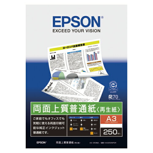 ץ ץץѻ KA3250NPDR 250ڻ̳ ̳ʪ ʸ ʸ˼ ʻ ե EPSON 󥯥åѻ ץ󥿡ѻ ץѻ ԡѻ  PCվ ξ̥ A3ѻۡECJ