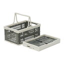 【まとめ買い10個セット品】三甲 バスケットオリコン 560380 グレーホワイト 1個【ECJ】
