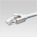 【まとめ買い10個セット品】サンワサプライ LANケーブル KB-T6ATS-01W ホワイト 1本超高速10ギガビットイーサネット完全対応。曲げても折れないナ...