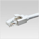 【まとめ買い10個セット品】サンワサプライ LANケーブル KB-T6ATS-03W ホワイト 1本超高速10ギガビットイーサネット完全対応。曲げても折れないナ...