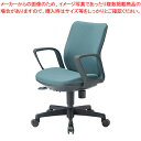 アイコ 事務用チェア サークル肘 OA-3115FJ(FG3)CBU セルリアンブルー 【ECJ】