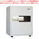 日本アイ・エス・ケイ ゆとり収納耐火金庫 特殊マグネットロック式 KU-55MN ホワイト 【ECJ】
