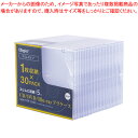 CD/DVDプラケーススリムタイプ CD-093-30C ナカバヤシ クリア 【ECJ】
