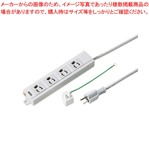 電源タップ 3P 4個口 3m TAP-MG341N2-3 1個【ECJ】