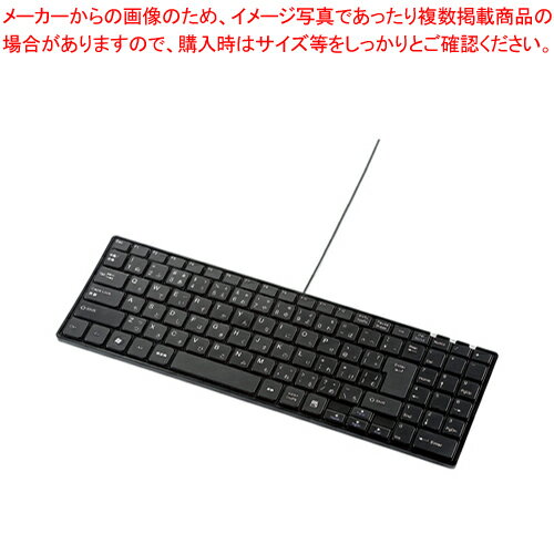 【まとめ買い10個セット品】静音スリムキーボード SKB-SL19BK ブラック 1個【ECJ】