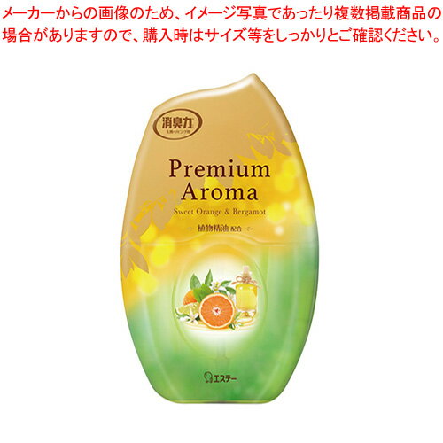 【まとめ買い10個セット品】お部屋の消臭力 プレミアムアロマ スイートオレンジ&ベルガモット 303634 400ml 1個【ECJ】