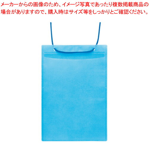 カラーイベント吊り下げ名札 ハガキ用 50枚 青 VN-8539-B アオ 1袋【ECJ】
