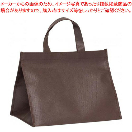 不織布デリバリーバッグ M 10枚 FDB-M30BR ブラウン 1P【ECJ】