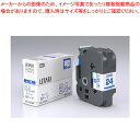【まとめ買い10個セット品】LM-2000テープLM-L524SW LX90317 シロ/アオ 1個【ECJ】