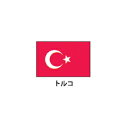 旗(世界の国旗) エクスラン国旗 トルコ 取り寄せ商品【ECJ】