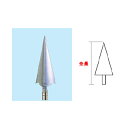 旗付属品 三方剣 金(アルミダイキャスト製) 直送品 別発送品【ECJ】