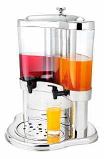 SX ビバレッジディスペンサー 三日月型ダブル X23888【ECJ】