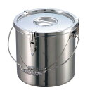 EBM 18-8 パッキン寸胴鍋(目盛付)21cm 吊付【ずんどう ラーメン 寸胴鍋料理 業務用パスタ鍋 業務用鍋通販】【ECJ】