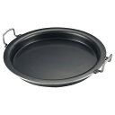 【まとめ買い10個セット品】 鉄 ギョーザ鍋 33cm【ECJ】