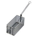 【まとめ買い10個セット品】 EBM 鉄 ポテトフライヤー(クロームメッキ)小(幅120)【ECJ】