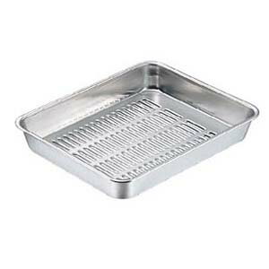 クローバー 18-8 水切バット 6枚取【餃子水切り 野菜水切り 餃子野菜水切り器 業務用水切り サラダの水..