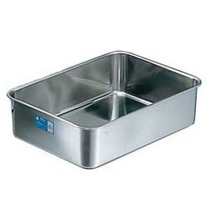 クローバー 18-8 深型 組バット 3号【業務用料理パッド 調理小物 お菓子作りバット 揚げバット】【ECJ】