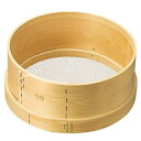 【まとめ買い10個セット品】 木枠 ステン張 パン粉フルイ 尺(30cm)6.5メッシュ【ECJ】