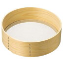 【まとめ買い10個セット品】 木枠 ステン張 粉フルイ 8寸(24cm)24メッシュ【ECJ】