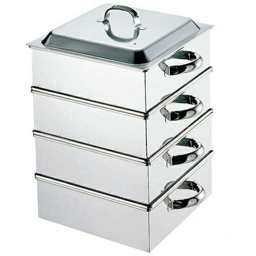 EBM 18-8 業務用角蒸器 60cm 3段【ECJ】