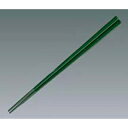PET 箸 H52 22.5cm 緑【ECJ】