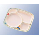 メラミン子供食器 スイートラビット プレート 大 D43SR【ECJ】