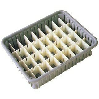 【まとめ買い10個セット品】 エレクターシェルフ用 トートボックス仕切板 間口方向LD22【ECJ】