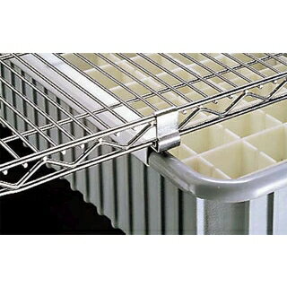 【まとめ買い10個セット品】 エレクターシェルフ用 TB(トートボックス)レール(2本入)MS【ECJ】