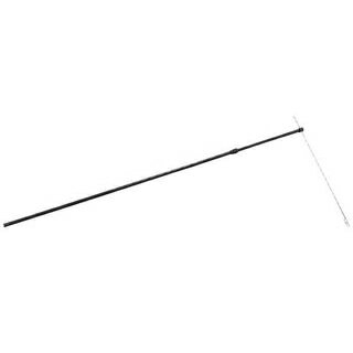 【まとめ買い10個セット品】 幟用 スチール竿(伸縮自在)黒【ECJ】