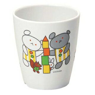 【まとめ買い10個セット品】 メラミン子供食器 こぐまちゃん コップ 大 C4KO【ECJ】