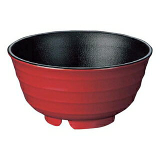 【まとめ買い10個セット品】 メラミン 小 うどん鉢 ウルミ内黒 773-CB【ECJ】