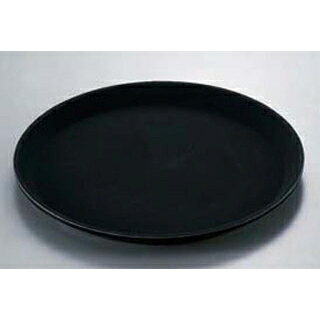 【まとめ買い10個セット品】 キャンブロ ノンスリップトレー丸 1400CT(110)ブラック【ECJ】
