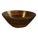 【まとめ買い10個セット品】 けやき サラダボール 縁丸タイプ(オイルカラー)130026 φ300【ECJ】