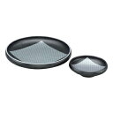 アルセラム強化食器 黒銀彩向付 EC2-75【ECJ】(3)