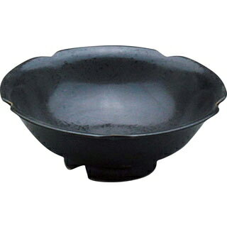 【まとめ買い10個セット品】 アルセラム強化食器 黒花型小鉢 EC5-55【ECJ】