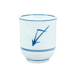 【まとめ買い10個セット品】 アルセラム強化食器 染付松葉湯呑 EC1-65【ECJ】