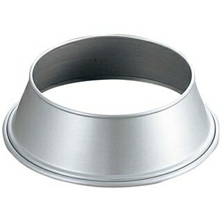 【まとめ買い10個セット品】 アルミ 丸皿枠 9インチ用【ECJ】