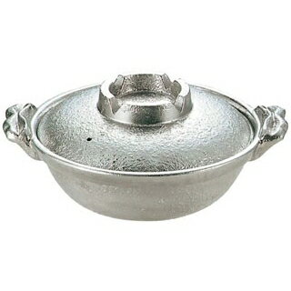 【まとめ買い10個セット品】 アルミ 白仕上 寄せ鍋 21cm【ECJ】