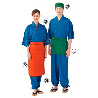 【まとめ買い10個セット品】 作務衣パンツ(男女兼用)EL3379-1 青 LL【ECJ】