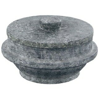 長水 遠赤 石焼釜(石蓋付)補強リング無 15cm【ECJ】