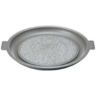 長水 遠赤 石焼プレート ノンスティック加工 アルミ枠付 32cm【ECJ】